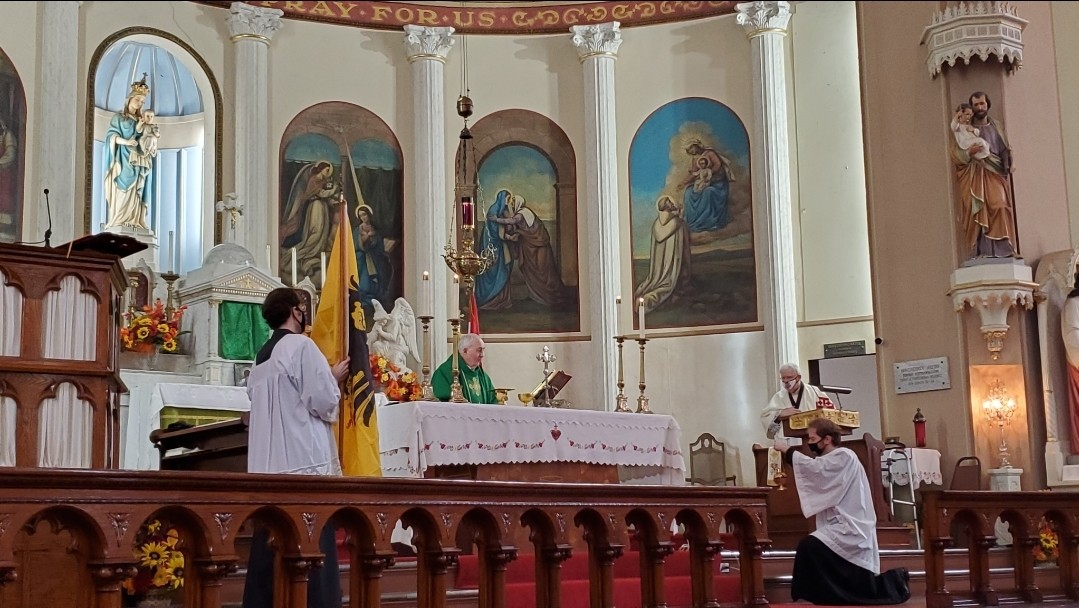 Mass at Saint Mary of Victories for Blessed Karl — November 2020